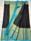 SARAN BLACK WITH BLUE